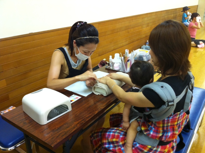 川崎区 ネイル 子連れ 子連れでネイル